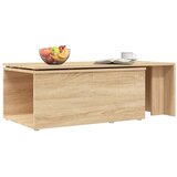  Stolić za kavu boja hrasta 150 x 50 x 35 cm konstruirano drvo | Eponuda.ba