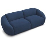 Bobochic Paris Temno modra sedežna garnitura iz rebrastega žameta 250 cm Tina – | Shoptok.si