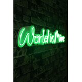 Wallity Dekorativna plastična LED rasveta World is Mine Green Cene