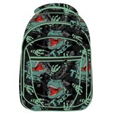 Octopus Školski Ranac Oby2639 The Boss 28x13x39cm crna zelena | Eponuda.com