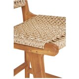 House Nordic Barski stol iz masivnega tika v naravni barvi (višina sedeža 60 cm) Derby – | Shoptok.si