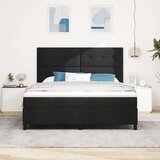 Box Posteljni okvir z vzmetnico Črna Tkanina 180 x 200 cm Vzmetnica, (22067243) | Shoptok.si