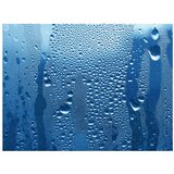  Tapeta - Water drops on blue glass 300x231 | shoptok.hr