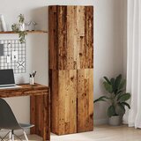 vidaXL Visoka omara starinski les 60x32x190 cm inženirski les Cene