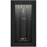 Lelo Mia 3 - putni ruž vibrator (crni) | shoptok.hr