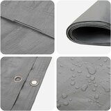 CERADA s rupama Svjetlosiva 8 x 12 m 260 gsm PE | shoptok.hr