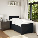 Box spring krevet s madracem crni 90x190 cm baršunasti | shoptok.hr