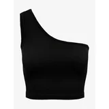 Only Black Womens Crop Top Top Gven - Women