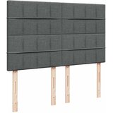 Okvir kreveta s oprugama i madrac svjetlosivi 140x200cm tkanina | shoptok.hr