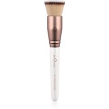 Luvia Cosmetics Prime Vegan Prime Buffer stožčasti čopič za tekoči puder Pearl White / Metallic Coffee Brown 1 kos Cene