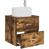  Umivaonik s policom Dimljeni hrast 49,5 x 44,5 x 66 cm | shoptok.hr