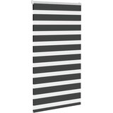  Zavjesa zebra crna 80x150 cm širina tkanine 75,9 cm poliester | shoptok.hr