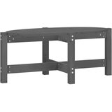  Stolić za kavu sivi 87 x 48 x 35 cm od masivne borovine | shoptok.hr