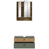 MID.YOU KOPALNICA zelena, barve hrasta | Shoptok.si