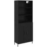  Highboard Crni hrast 69,5 x 34 x 180 cm Konstruirano drvo | shoptok.hr
