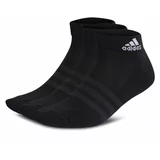 Adidas Unisex nizke nogavice Cushioned Sportswear Ankle Socks 3 Pairs IC1277 Črna
