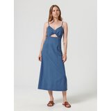 Sinsay ženska midi haljina s naramenicama 6545T-55X | shoptok.hr