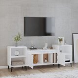 TV ormarić bijeli 160 x 35 x 55 cm od konstruiranog drva | Eponuda.ba