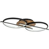 Rabalux LED LUSTER 40W CCT ARASH CRNA DRVO 71403 Cene