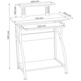 Molarem Home stol za računalo B-07 - MDF | shoptok.hr