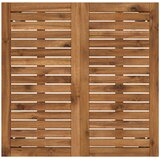  Stol za večeru u vrtu Prirodna i bijela 70 x 68,5 x 75 cm | shoptok.hr