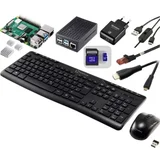 Renkforce Pro Set Raspberry Pi® 4 B 4 GB 4 x 1.5 GHz uklj. napajanje, uklj. kućište, uklj. hladnjak, uklj. HDMI kabel ,
