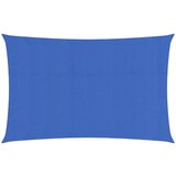 vidaXL Senčno jadro 160 g/m² modro 2x5 m HDPE, (20703338) | Shoptok.si