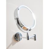 Premier Housewares Kozmetično ogledalo z lučjo/povečevalno (2x povečava) 18x29 cm Cassini – | Shoptok.si