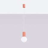 Sollux Obesna svetilka HALO 1 breskev, (5000352375) | Shoptok.si