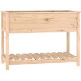  Sadilica s policom 111,5x54x81 cm od masivne borovine | shoptok.hr