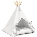  Kućica za ljubimce s jastukom Bijela 40 x 40 x 50 cm Poliester | shoptok.hr