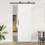  Klizna vrata ORKDAL Bijela 83 x 232 cm Masivna borovina | shoptok.hr