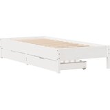  Okvir kreveta bez madraca bijeli 100x200 cm konstruirano drvo | shoptok.hr
