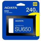 Adata SSD SATA 240GB SU650 3D Nand crni | Eponuda.ba