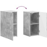  Komplet TV omaric 3 pcs Betonsko siva Konstruiran les - - Siva - 51.13 - 30 x 31 x 100 cm - 2025-vidaXL-Uvoz_2 | Shoptok.si