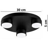 Brilagi plafonsko svetlo 3xGX53/12W/230V, prečnik 30 cm, crno | Eponuda.com