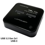 LC-Power Docking station NVMEM.2 SSD, USB-C port, 2x SSD-a,Transfer rate do 10 Gb/s | Eponuda.ba