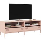 Maison Chic TV omarica - TV enota - Televizijska omarica roza 135x39x43,5 cm hladno valjano jeklo, (21699195) | Shoptok.si