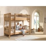 Vipack Dječji krevet od punog hrasta na kat/s dodatnim ležajem s prostorom za odlaganje 90x200 cm u prirodnoj boji Forrest – | shoptok.hr