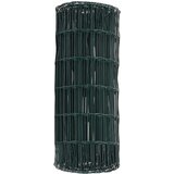 Euro ograda 0,4 x 50 m Željezo prekriveno PVC-om Zelena | shoptok.hr