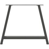  Noge za blagovaonski stol A-oblika 2 kom antracit 100 x (72-73) cm čelik | shoptok.hr