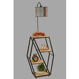 Opviq Sembol Yanık Lambader Silindir Renkli Abajurlu Multicolor Floor Lamp | Eponuda.com