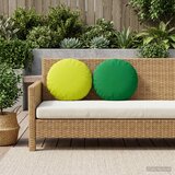  Jastuk s jastukom HEERLEN 2 kom. Zelena Poliester - Zelena Ø 40 cm 2 | shoptok.hr