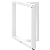  Noge za blagovaonski stol T-oblika 2 kom 70x35x(72-73) cm čelik | shoptok.hr