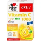 aktiv vitamin C 1000 + D3 + cink Depot - 30 tabl.