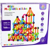  Set magneta za igru "građevinski štapići" - 166 elemenata | Eponuda.ba