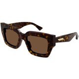 Bottega Veneta BV1212S 002 ONE SIZE (52) Havana/Rjava | Shoptok.si