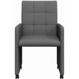  Blagovačke stolice s kotačima 2 pcs Tamno siva 58 x 65 x 94 cm | Eponuda.com