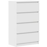  Komoda bijela 60 x 35 x 98,5 cm od konstruiranog drva | Eponuda.com
