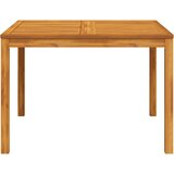  Vrtni blagovaonski stol 110x110x75 cm masivno bagremovo drvo | shoptok.hr